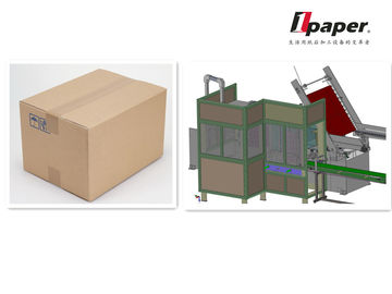 Case Packer Cosmetic  Packing Production Line  400 - 600 L / min 0.5 - 0.7 MPa