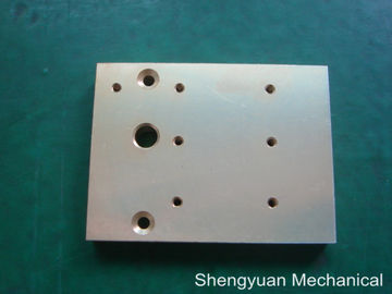 অ্যালুমিনিয়াম CNC যথার্থ যন্ত্র heatsink Raf 65/24 হলুদ Alodine 1200 পৃষ্ঠ সঙ্গে