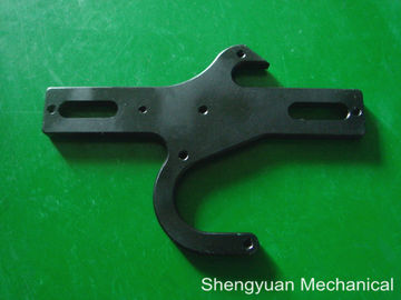 Al6061 CNC যথার্থ যন্ত্র পার্টস Anodized কালো সঙ্গে দরজা হুড়কা লোড