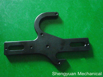 Al6061 CNC যথার্থ যন্ত্র পার্টস Anodized কালো সঙ্গে দরজা হুড়কা লোড