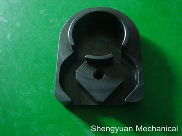 ব্ল্যাক ক্ষয়প্রাপ্তি CNC যথার্থ যন্ত্র AL6061 কেবল পাস 0.005 সঙ্গে পুরনো - 0.01mm