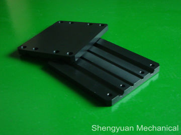 কালো anodized সঙ্গে AL6061-T6 যথার্থ মিল মেশিন যন্ত্রাংশ