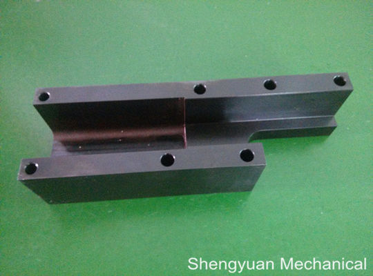 4140 Prehard CNC যথার্থ যন্ত্র পার্টস ব্ল্যাক অক্সাইড দিয়ে হাবভাব ব্লক