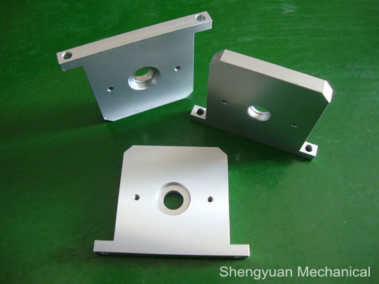 এনকোডার প্রাকৃতিক ক্ষয়প্রাপ্তি CNC যথার্থ যন্ত্র AL6061 বন্ধনী মেটাল বল ভারবহন