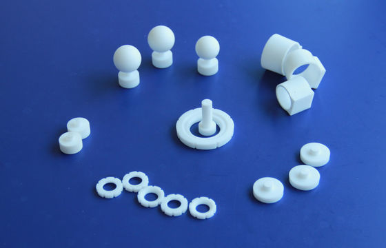 উচ্চ স্পষ্টতা PTFE যন্ত্র চটকান যন্ত্রাংশ, গ্লাস ফাইবার বা কার্বন ফাইবার ভরা