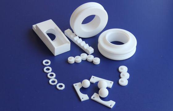 উচ্চ স্পষ্টতা PTFE যন্ত্র চটকান যন্ত্রাংশ, গ্লাস ফাইবার বা কার্বন ফাইবার ভরা