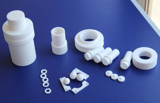 উচ্চ স্পষ্টতা PTFE যন্ত্র চটকান যন্ত্রাংশ, গ্লাস ফাইবার বা কার্বন ফাইবার ভরা